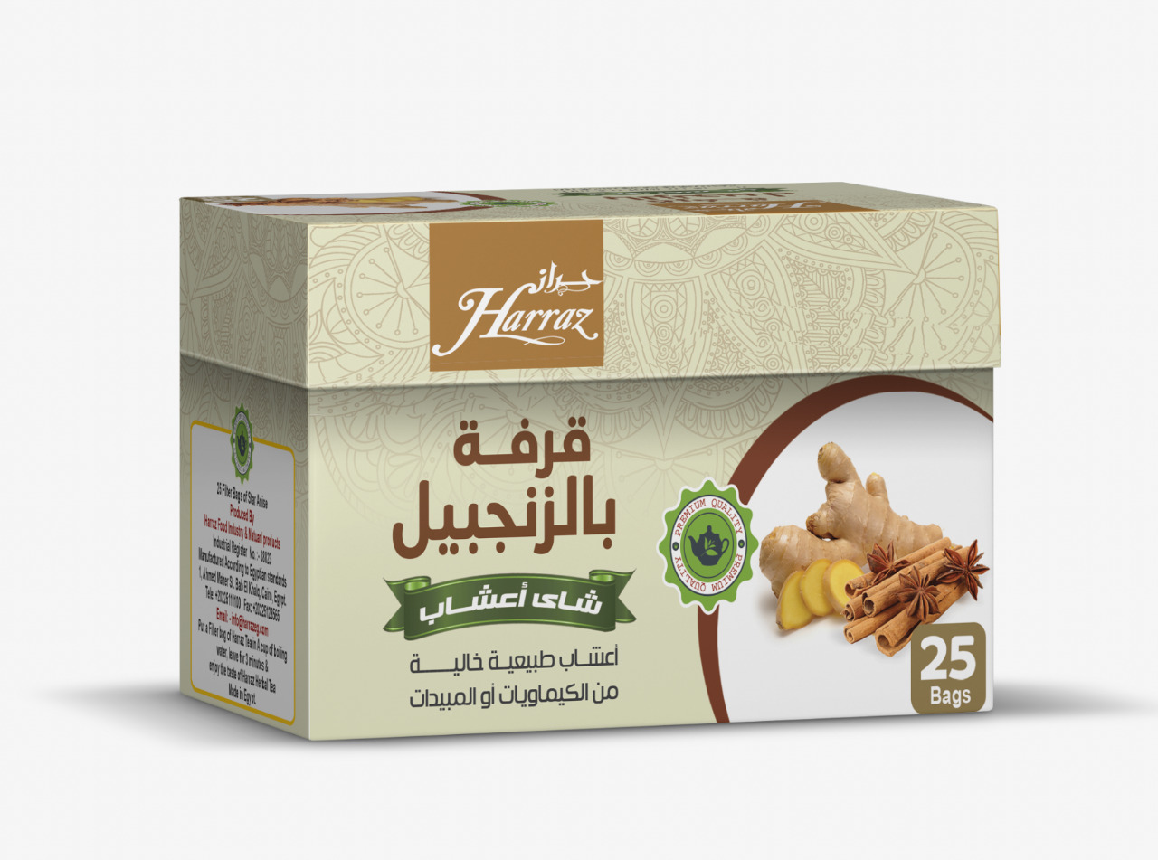 باكت 25 فتلة قرفة بالزنجبيل